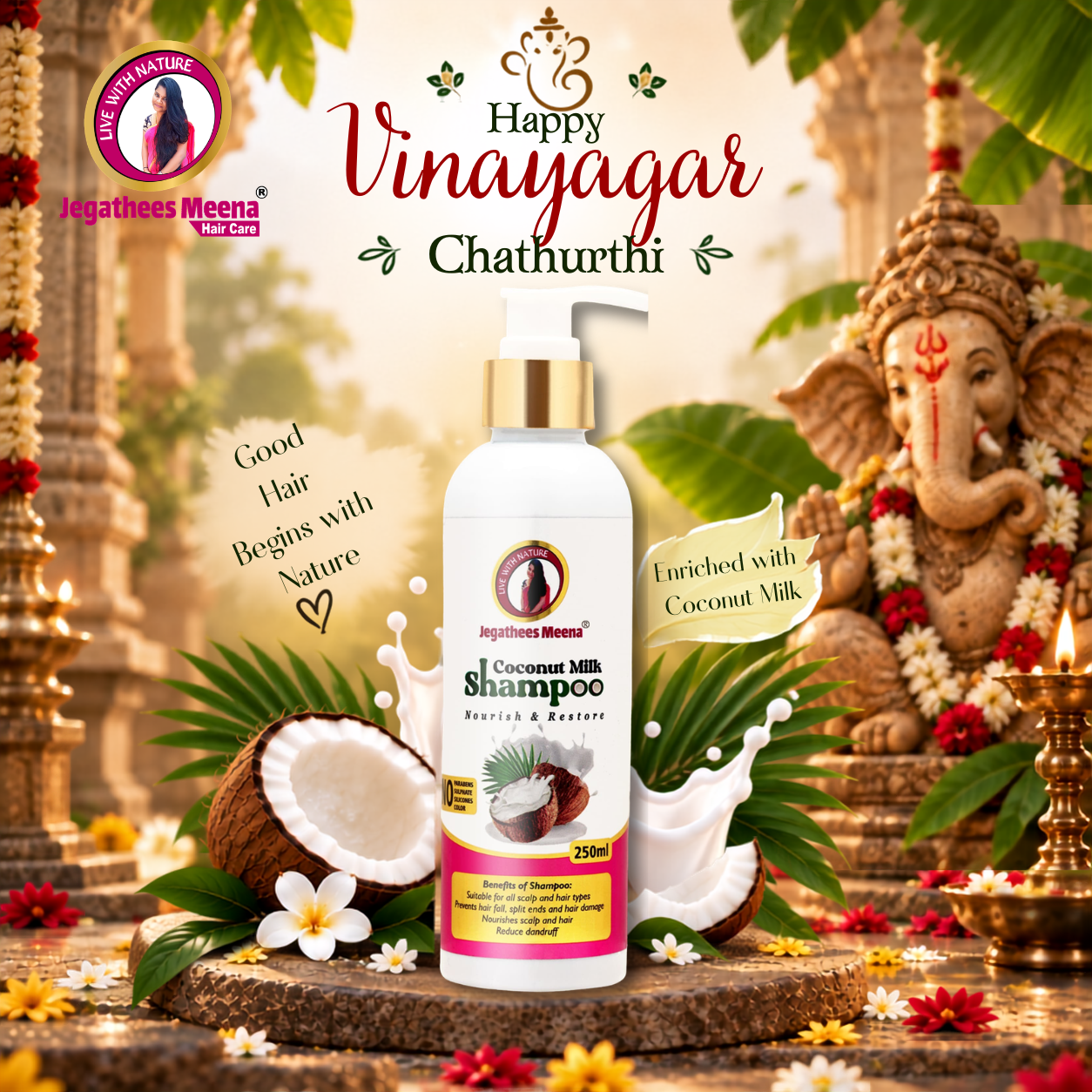 Coconut Milk Shampoo